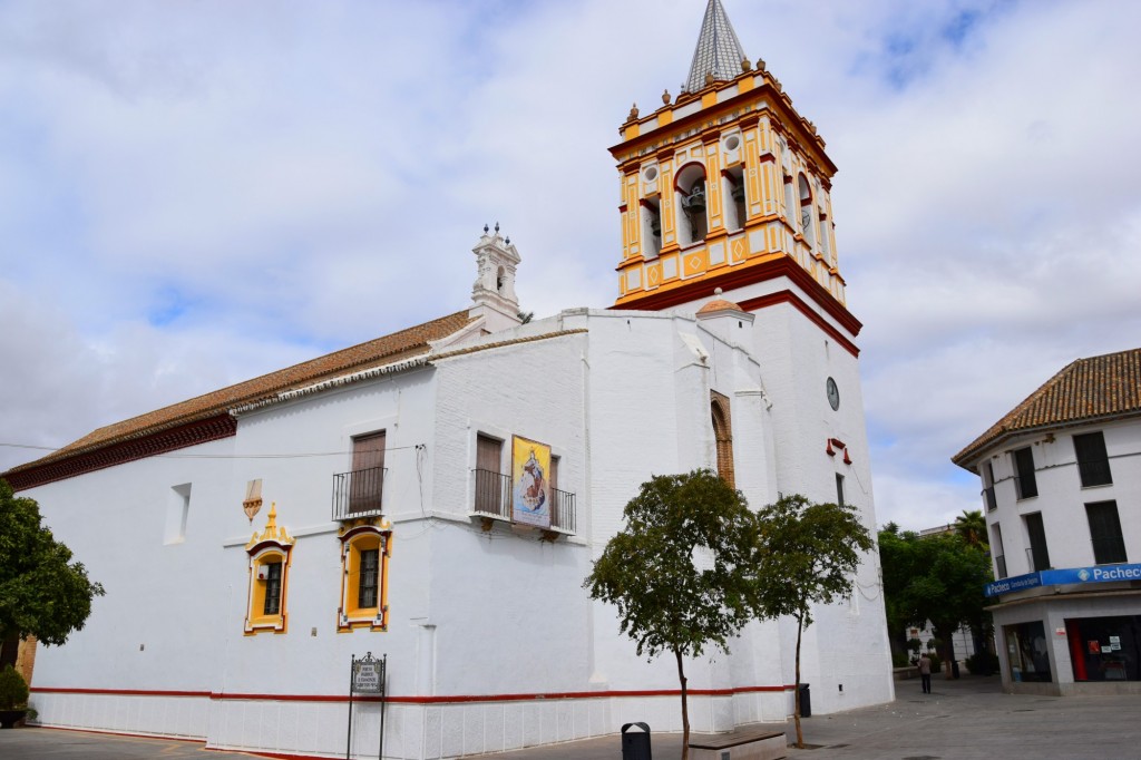 Foto: Porche Parroco D. Francisco Carretero Mesa - Sanlucar la Mayor (Sevilla), España