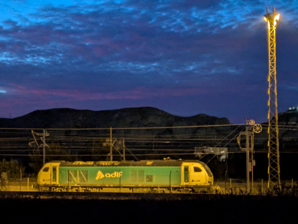 Foto: Base de Adif-Ave - Calatayud (Zaragoza), España