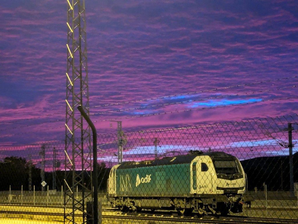 Foto: Base de ADIF-AV - Calatayud (Zaragoza), España