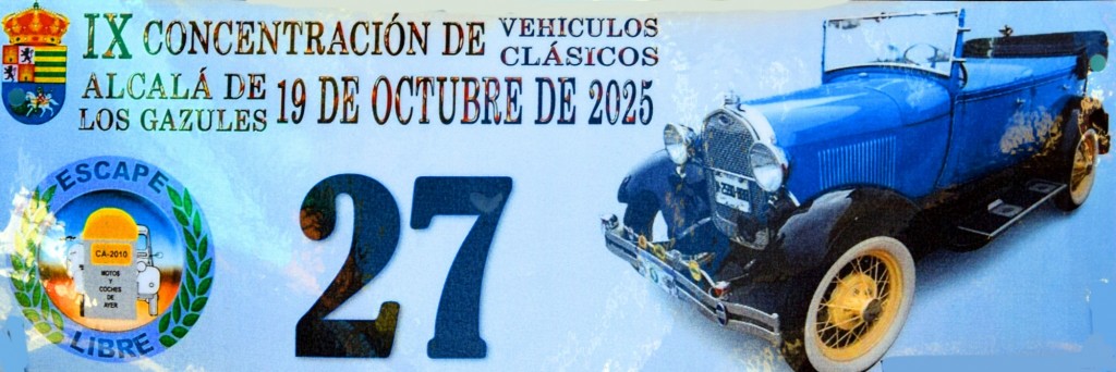 Foto: Concentración de vehíclos clásicos 19-10-2025 - Alcalá de los Gazules (Cádiz), España