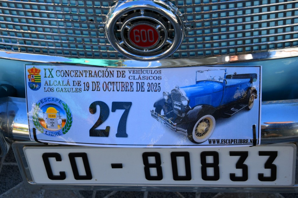 Foto: Concentración de vehíclos clásicos 19-10-2025 - Alcalá de los Gazules (Cádiz), España
