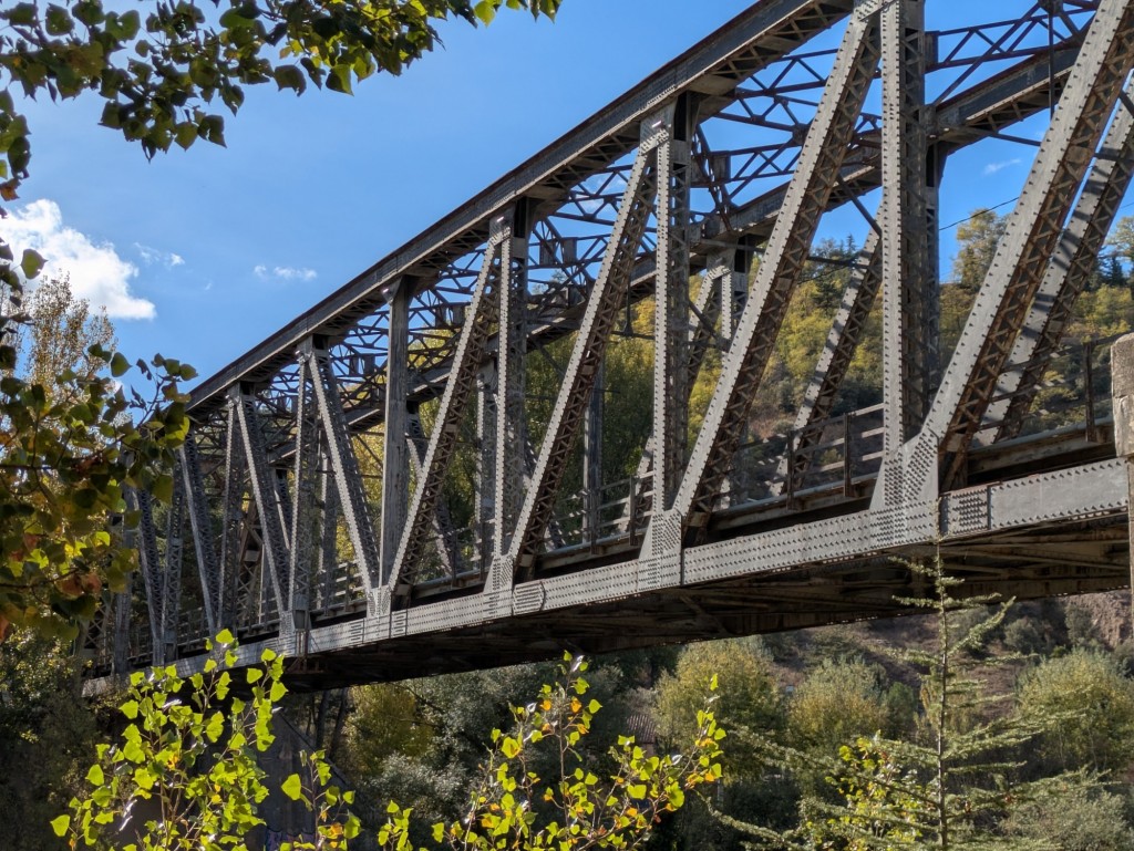 Foto: Puente ferroviario sobre el Duero - Soria (Castilla y León), España