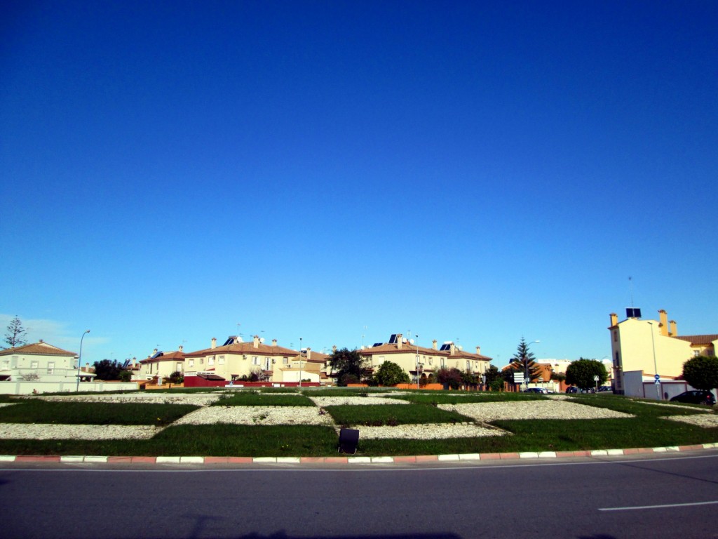 Foto: Rotonda Carretera Camposoto - San Fernando (Cádiz), España