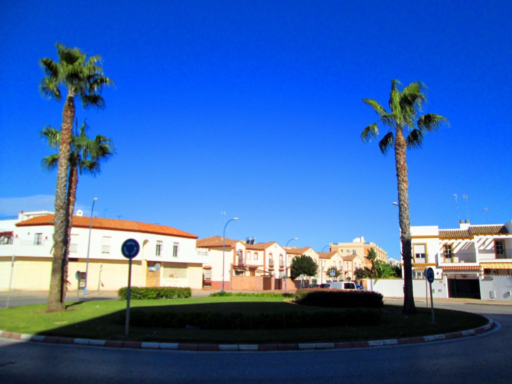 Foto: Rotonda Carretera Camposoto - San Fernando (Cádiz), España