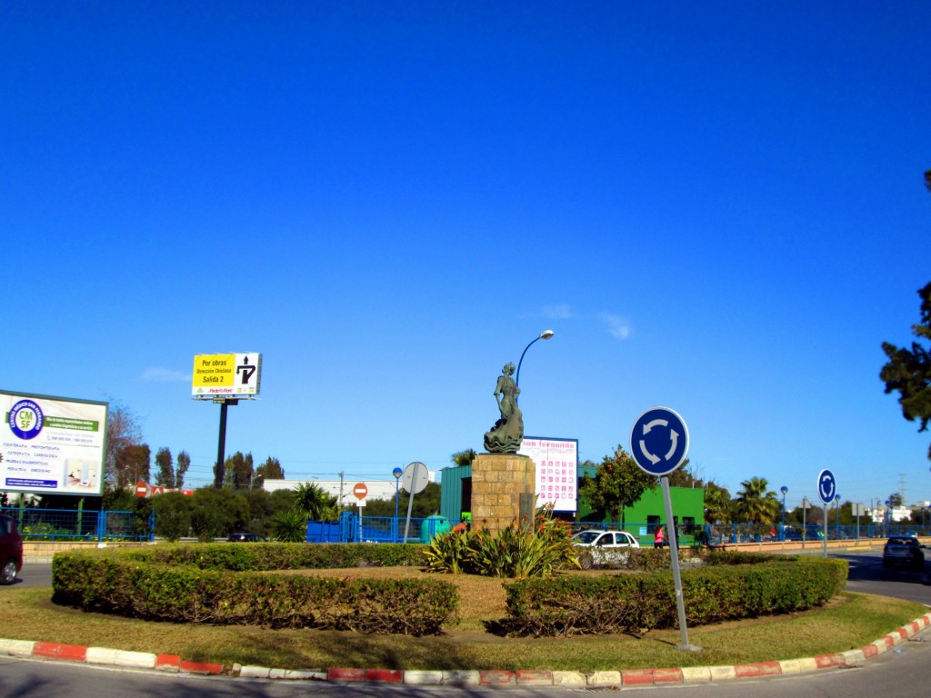 Foto: Rotonda Lola Flores - San Fernando (Cádiz), España