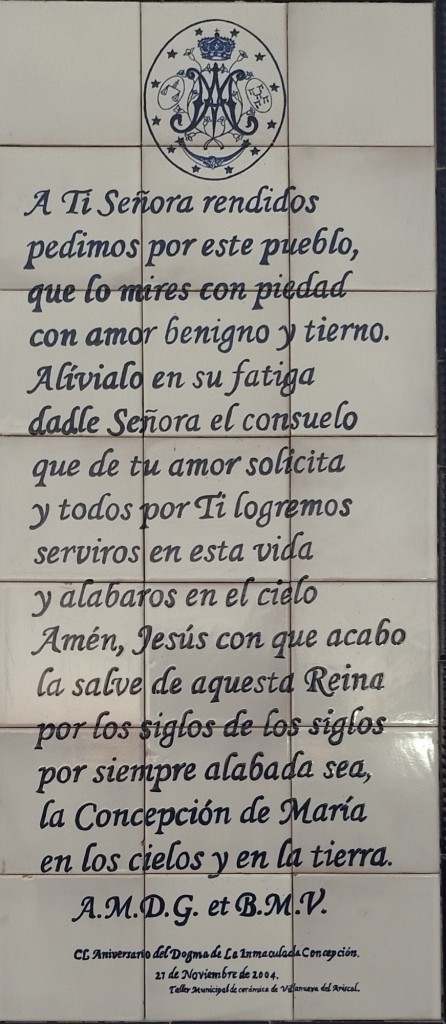 Foto: Leyenda en la Ermita San Miguel - Villanueva del Ariscal (Sevilla), España