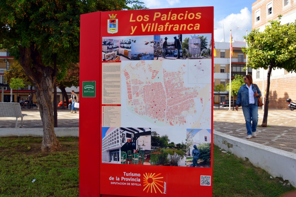 Foto: Información y plano de la ciudad - Los Palacios y Villafranca (Sevilla), España