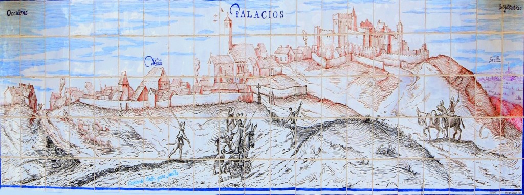 Foto: Mural cerámico - Los Palacios y Villafranca (Sevilla), España