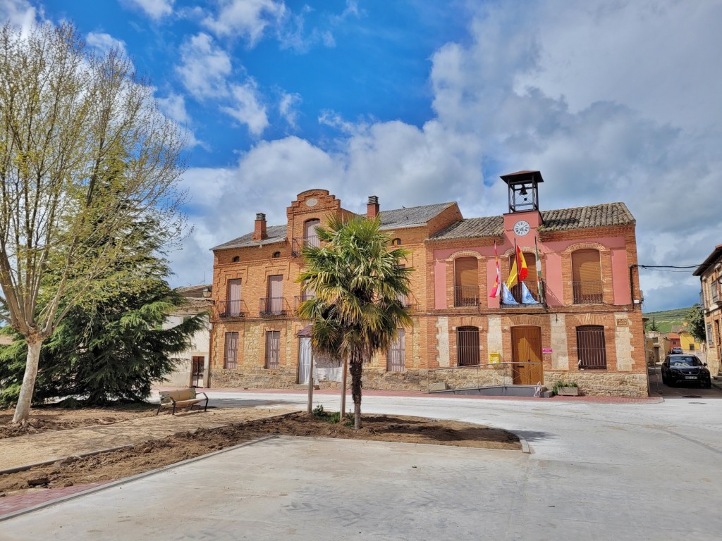 Foto: Vista del pueblo - Trigueros del Valle (Valladolid), España