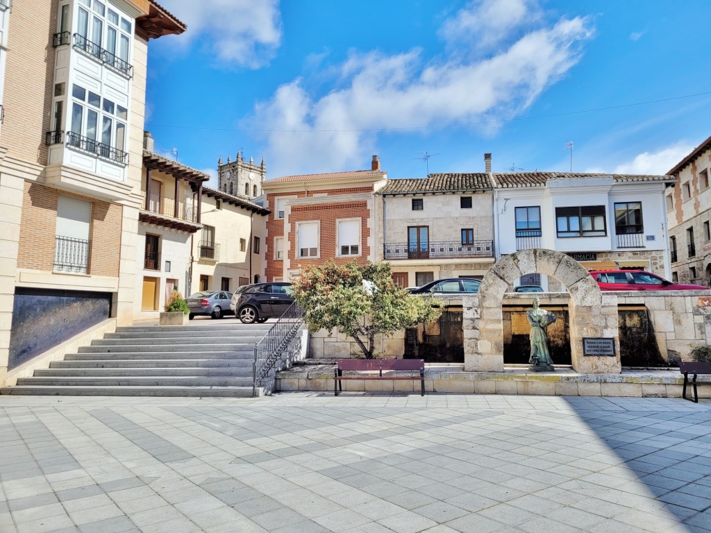 Foto: Vista del pueblo - Baltanás (Palencia), España