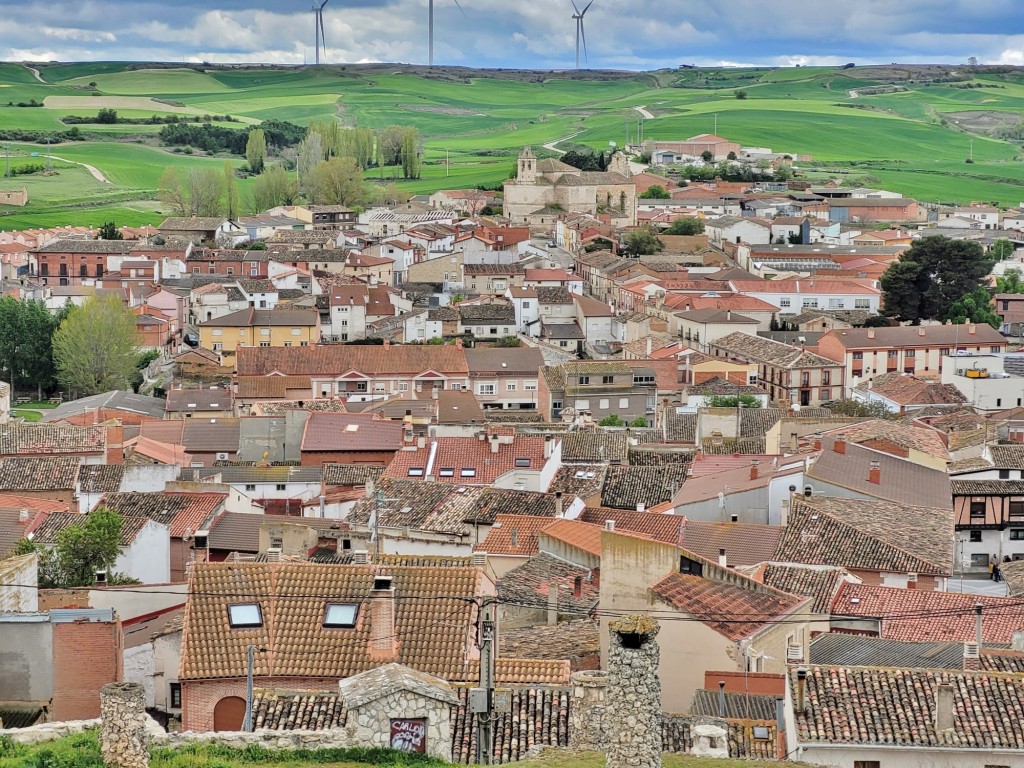 Foto: Vista del pueblo - Baltanás (Palencia), España