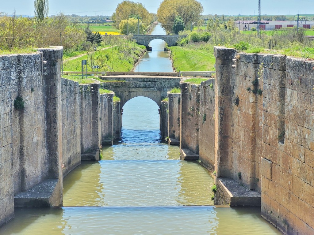 Foto: Canal de Castilla - Frómista (Palencia), España