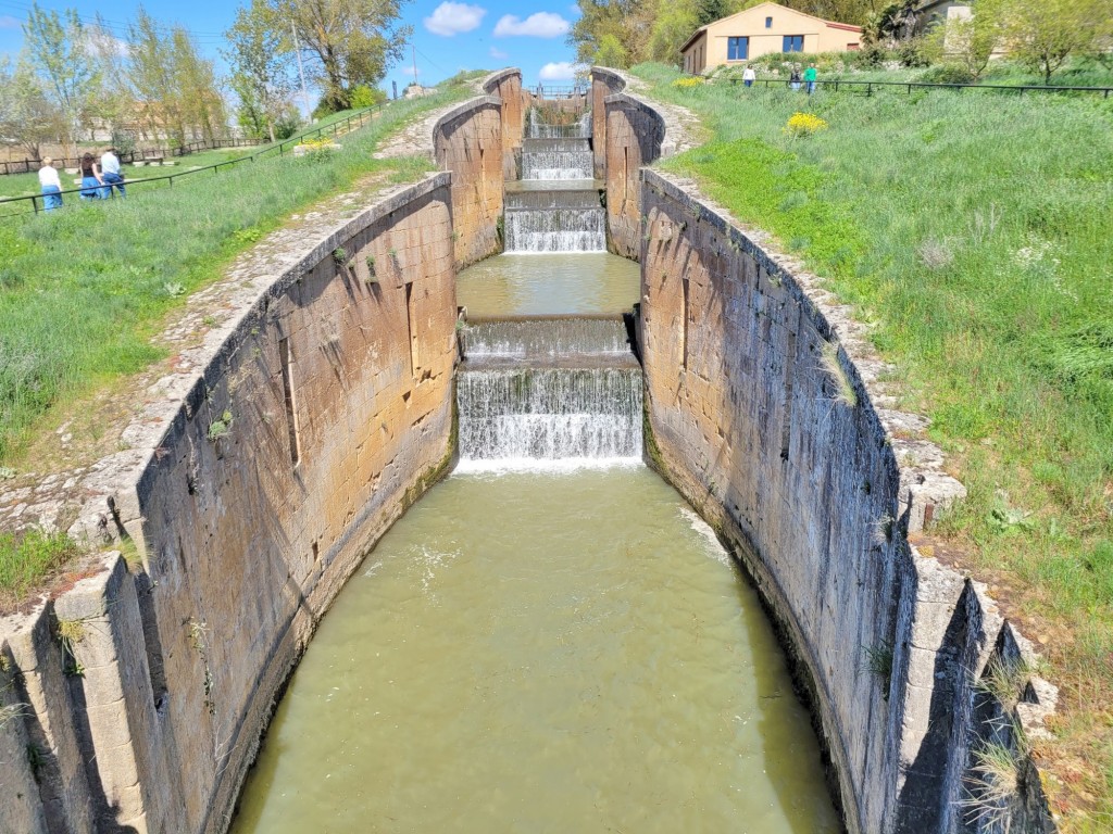 Foto: Canal de Castilla - Frómista (Palencia), España