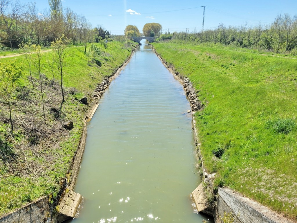 Foto: Canal de Castilla - Frómista (Palencia), España