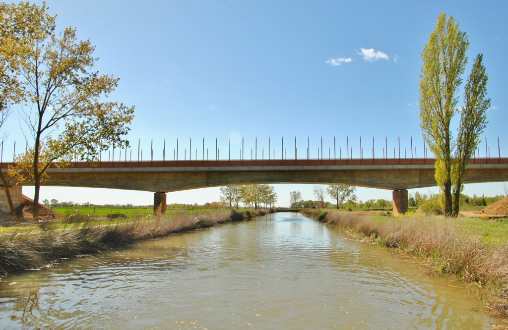 Foto: Canal de Castilla - Frómista (Palencia), España