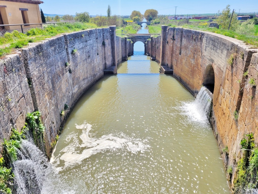 Foto: Canal de Castilla - Frómista (Palencia), España