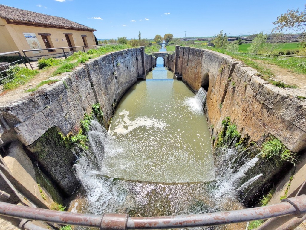 Foto: Canal de Castilla - Frómista (Palencia), España