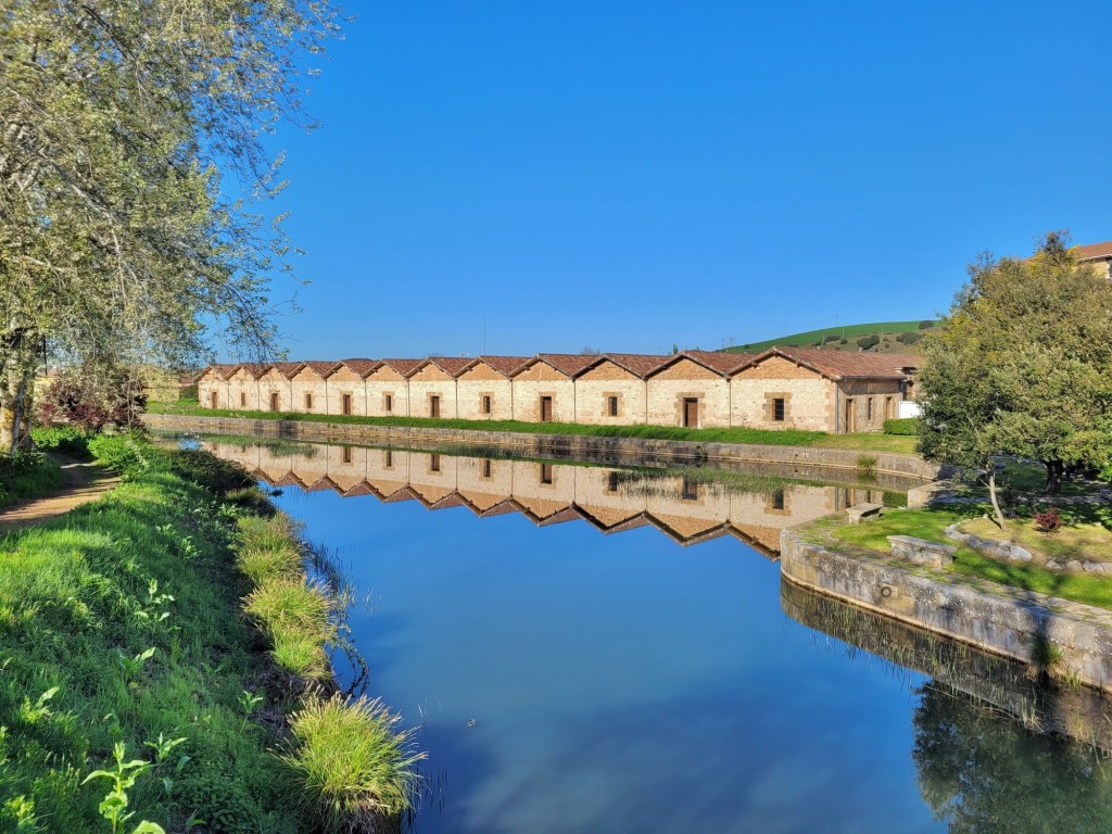Foto: Canal de Castilla - Alar del Rey (Palencia), España