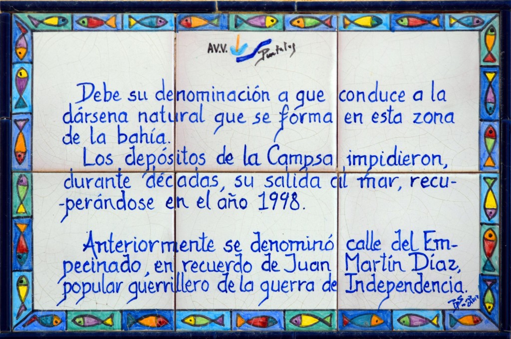 Foto: Cerámica de la Calle Dársena - Cádiz (Andalucía), España