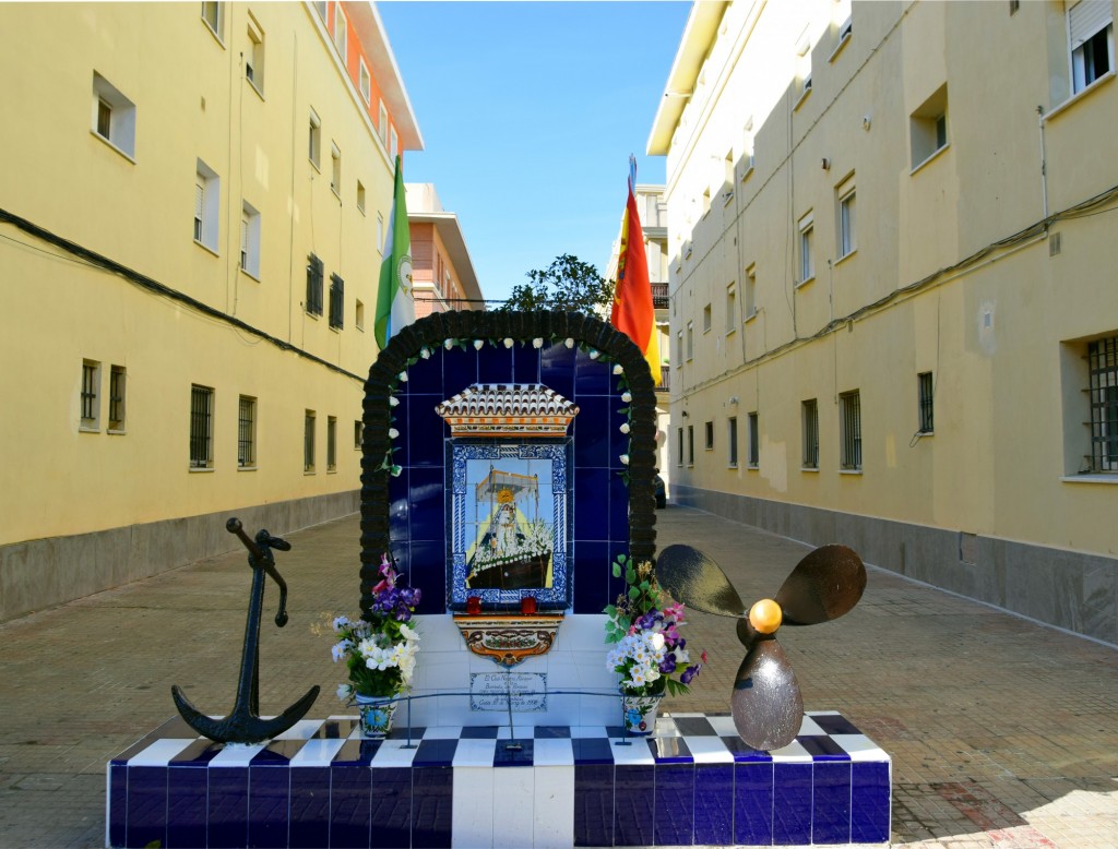 Foto: Virgen del Carmen, ofrenda a la - Cádiz (Andalucía), España