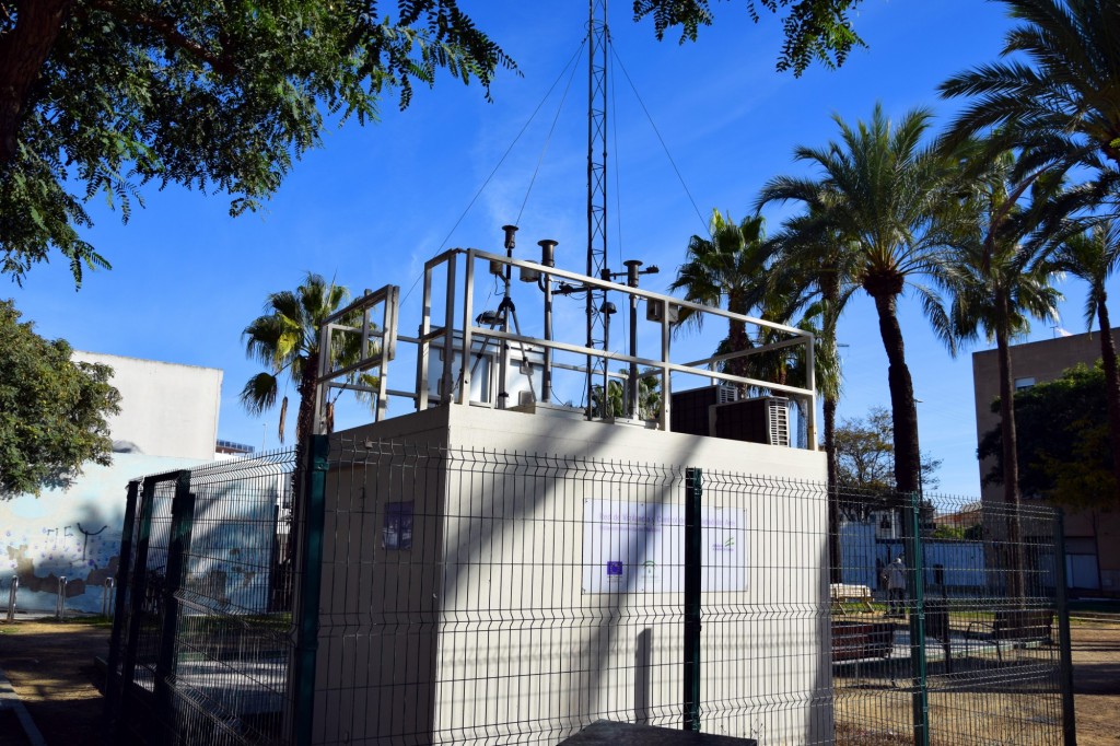 Foto: Red de Vigilancia y Control de la Calidad del Áire, Estación Avenida Marconi - Cádiz (Andalucía), España