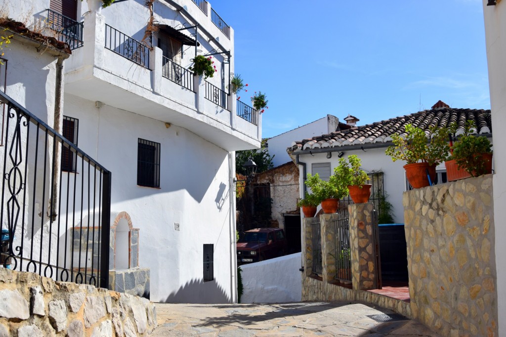 Foto: Calle de la Fuente - Alpandeire (Málaga), España