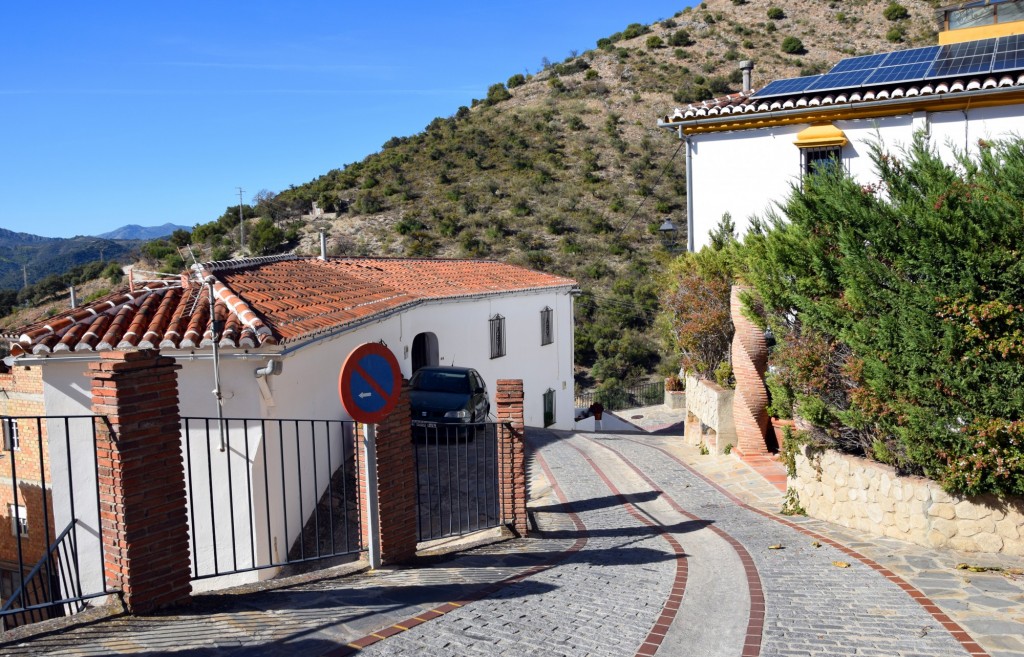 Foto: Calle Barranco - Alpandeire (Málaga), España