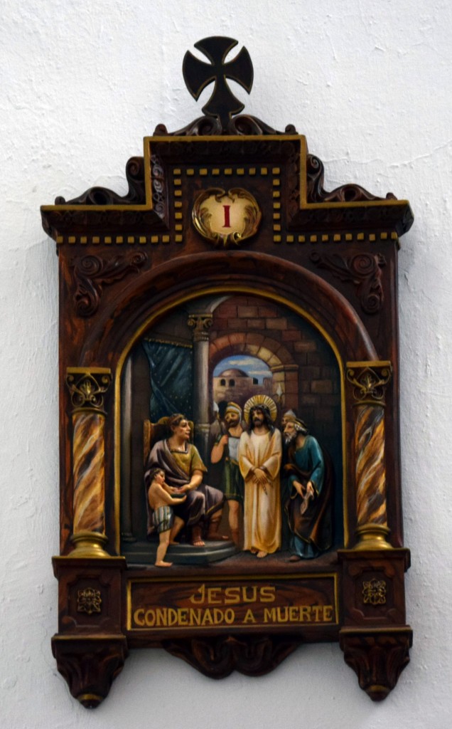 Foto: Víacrucis I Jesús Condenado a muerte - Alpandeire (Málaga), España