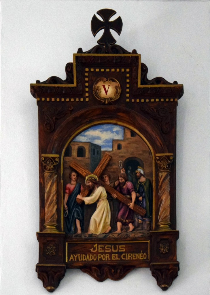 Foto: Víacrucis V Jesús ayudado por el Cirenéo - Alpandeire (Málaga), España