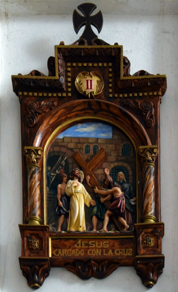 Foto: Víacrucis II Jesús cargado con la cruz - Alpandeire (Málaga), España