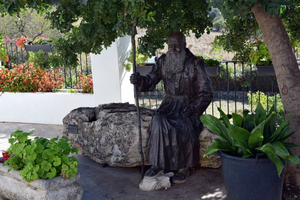 Foto: Estátua de Fray Leopoldo - Alpandeire (Málaga), España