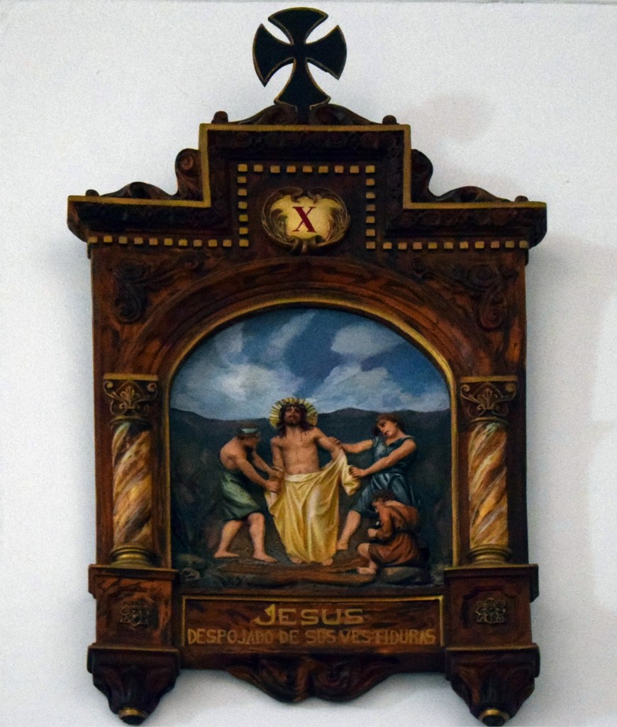 Foto: Víacrucis X Jesús despojado de sus vestiduras - Alpandeire (Málaga), España