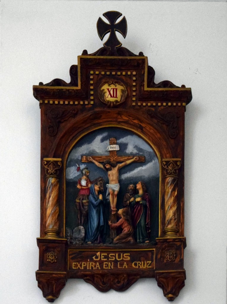 Foto: Víacrucis XII Jesús expira en la Cruz - Alpandeire (Málaga), España