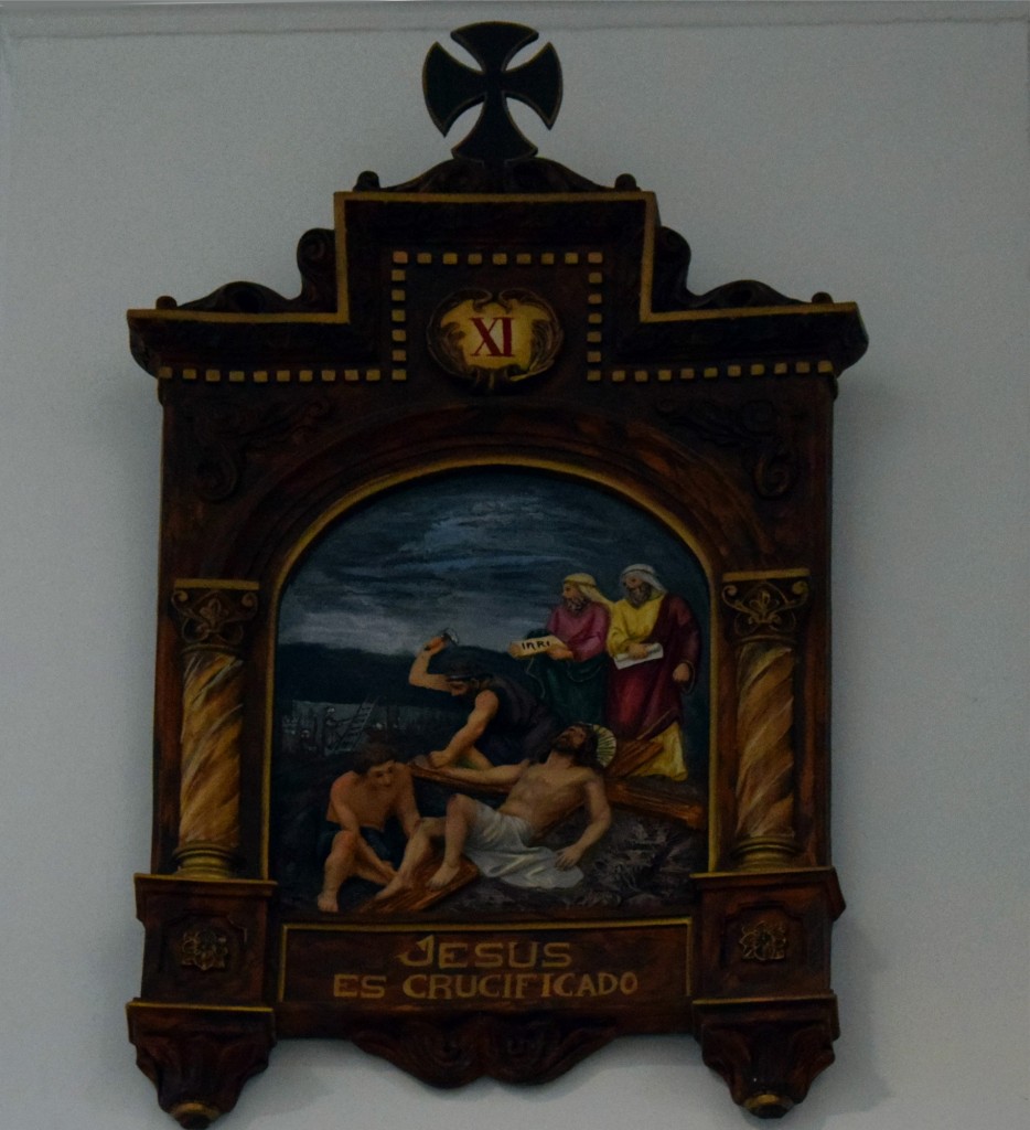 Foto: Víacrucis XI Jesús es crucificado - Alpandeire (Málaga), España