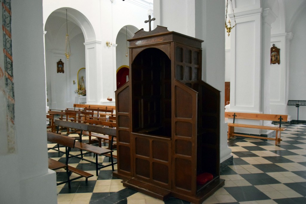 Foto: Confesionario - Alpandeire (Málaga), España