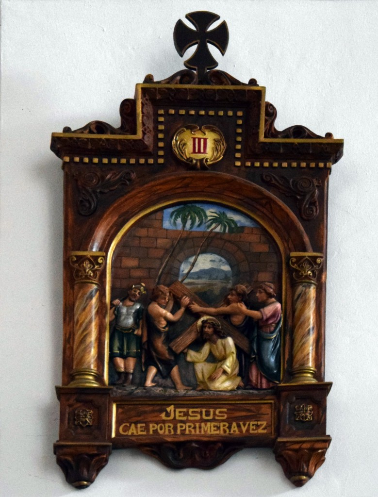 Foto: Víacrucis III Jesús cae por primera vez - Alpandeire (Málaga), España