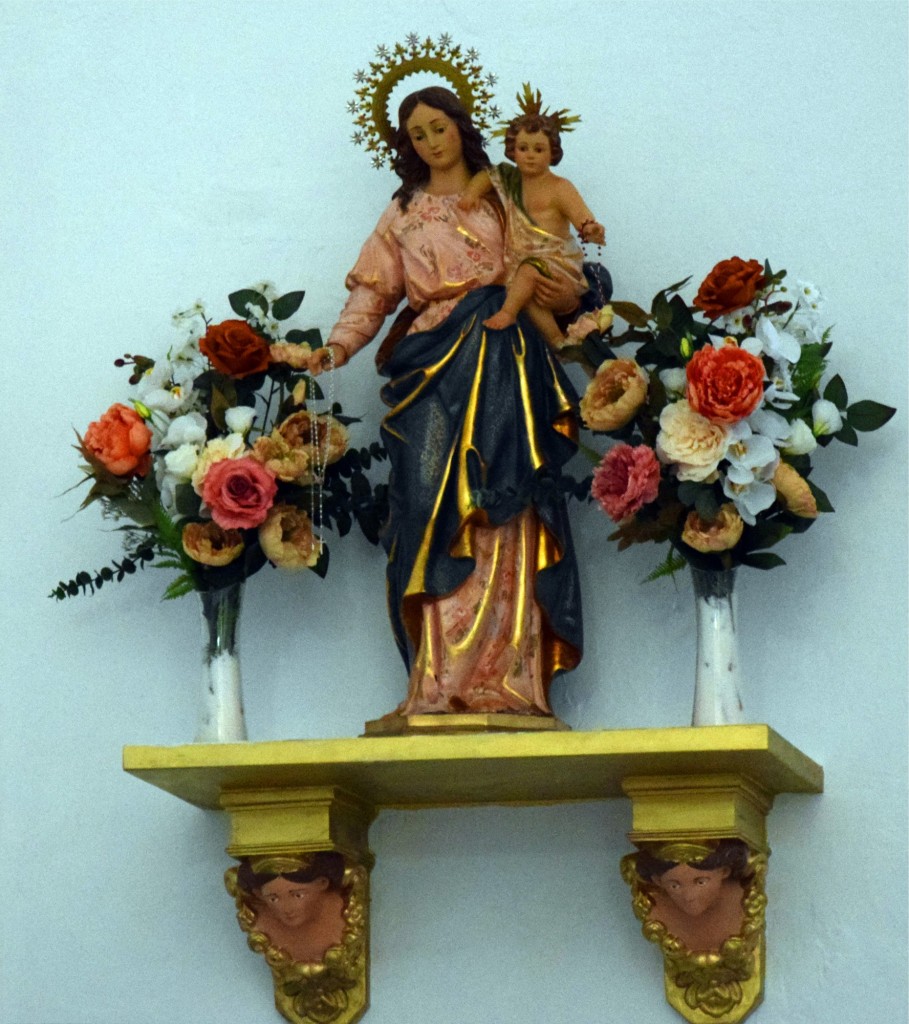 Foto: Nuestra Señora del Rosario, Patrona del pueblo - Alpandeire (Málaga), España