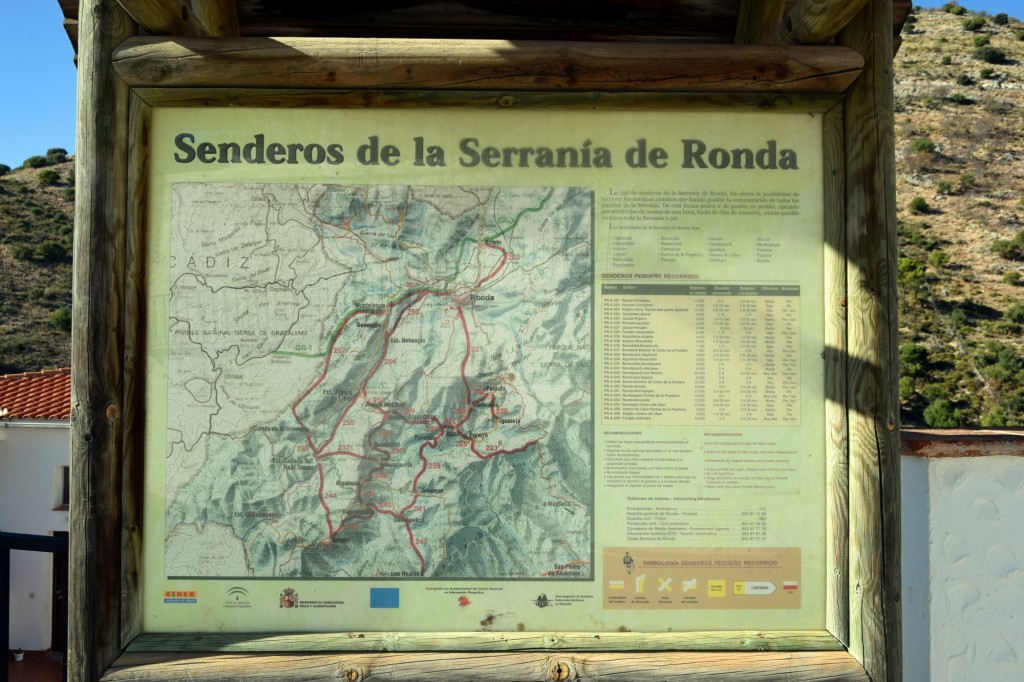 Foto: Senderos de la serranía de Ronda - Alpandeire (Málaga), España