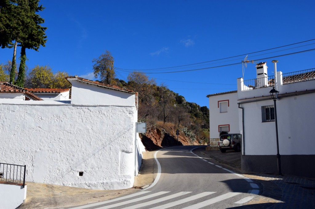 Foto: Carretera hacia Juzcar - Alpandeire (Málaga), España