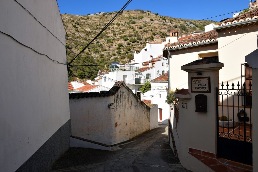 Foto: Calle Fray Leopoldo - Alpandeire (Málaga), España