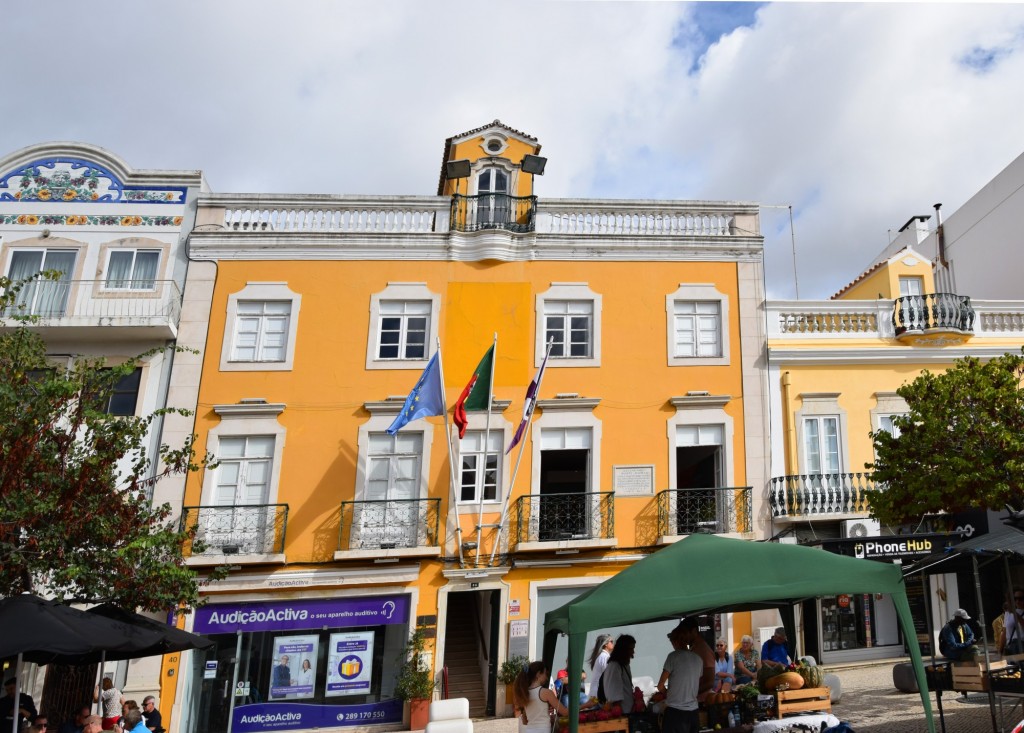 Foto: Casa natal de Duarte Pacheco, Ministro de Obras Públicas - Loulé (Faro), Portugal