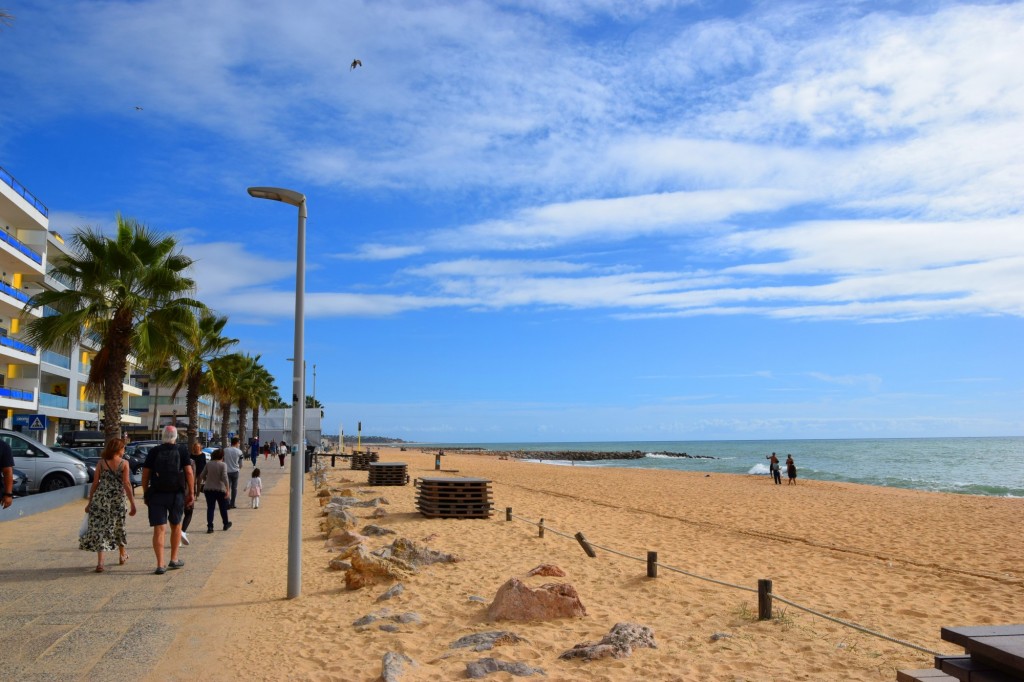 Foto: Praia de  Quarteira - Quarteira (Faro), Portugal