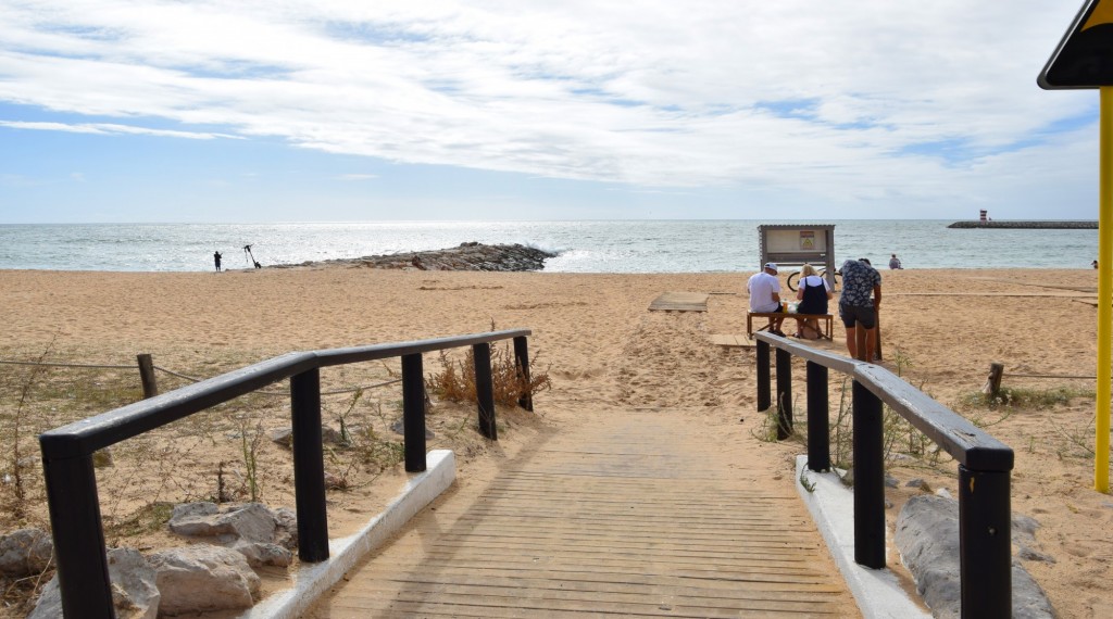 Foto: Praia da Rosa Branca - Quarteira (Faro), Portugal