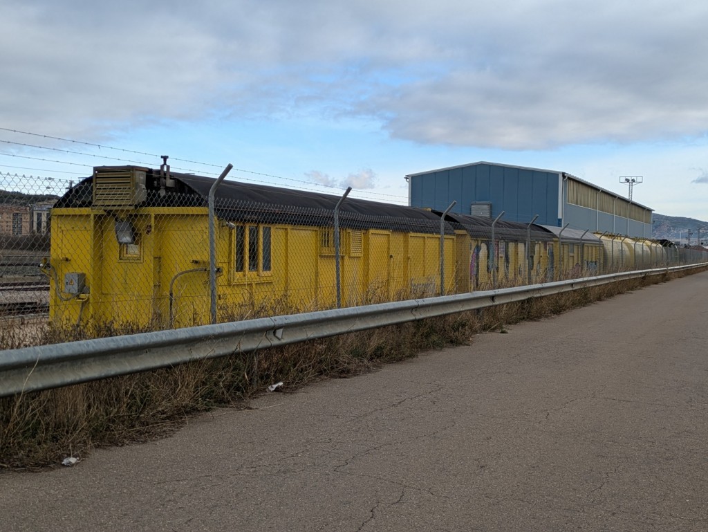 Foto: CALATAYUD Base de mantenimiento de ADIF Alta velocidad - Calatayud (Zaragoza), España