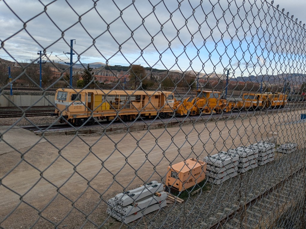 Foto: CALATAYUD Base de mantenimiento de ADIF Alta velocidad - Calatayud (Zaragoza), España