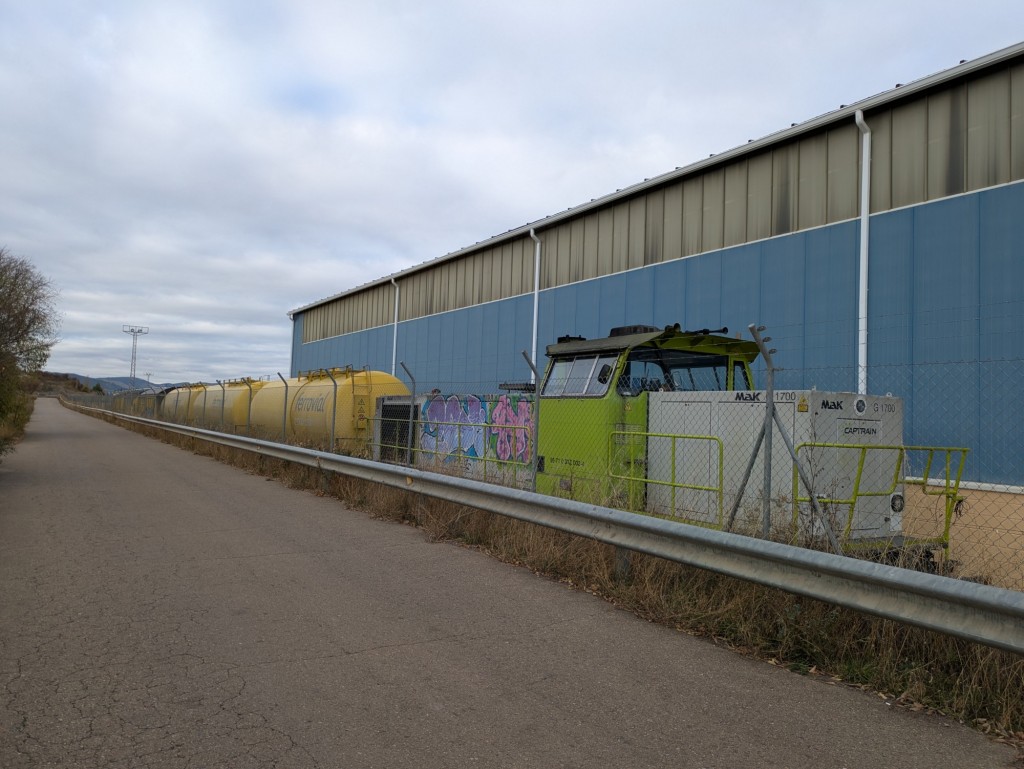 Foto: CALATAYUD Base de mantenimiento de ADIF Alta velocidad - Calatayud (Zaragoza), España