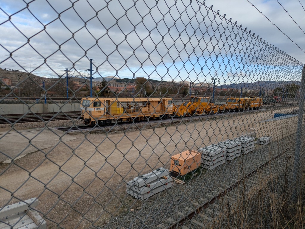 Foto: CALATAYUD Base de mantenimiento de ADIF Alta velocidad - Calatayud (Zaragoza), España