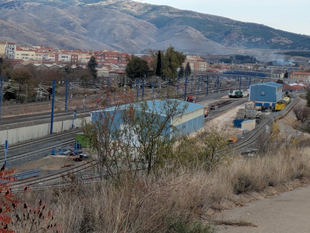 Foto: CALATAYUD Base de mantenimiento de ADIF Alta velocidad - Calatayud (Zaragoza), España