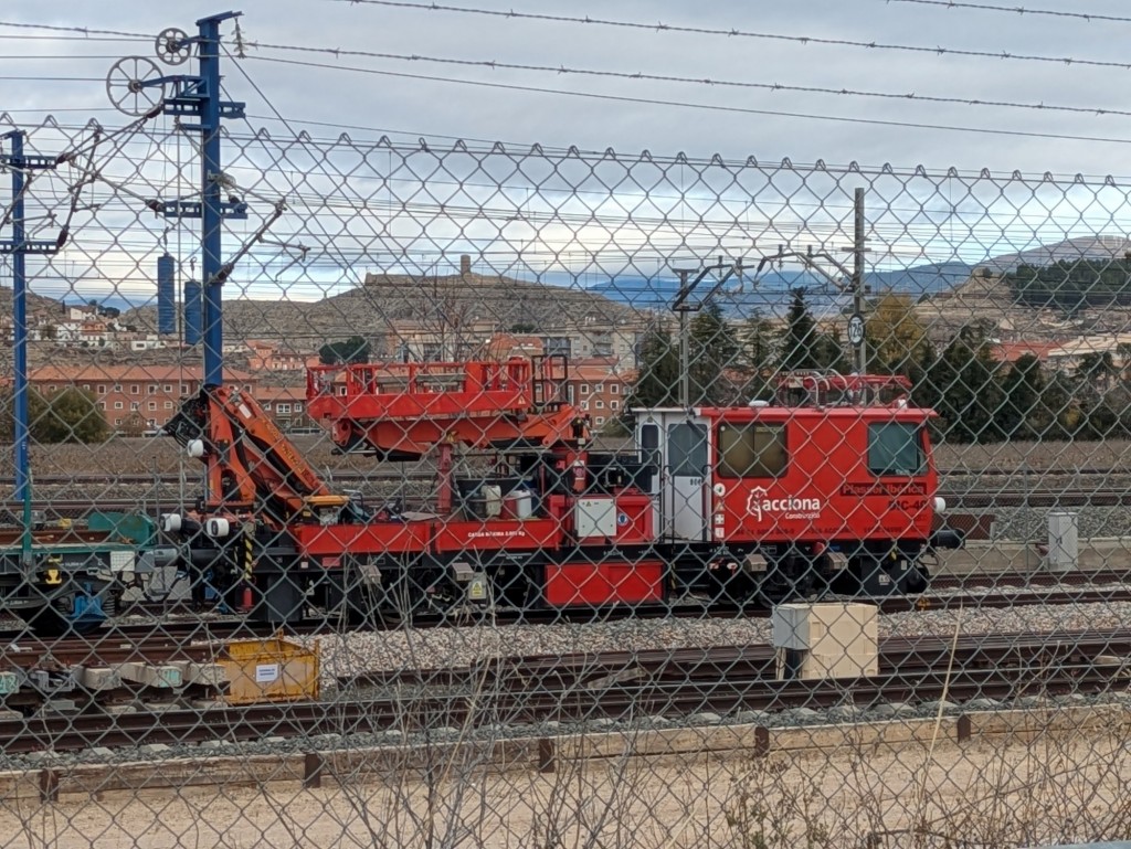 Foto: CALATAYUD Base de mantenimiento de ADIF Alta velocidad - Calatayud (Zaragoza), España