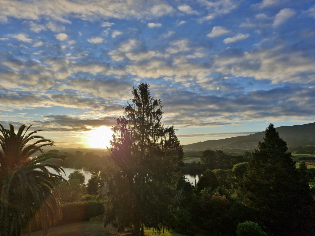 Foto: Amanecer - Tui (Pontevedra), España